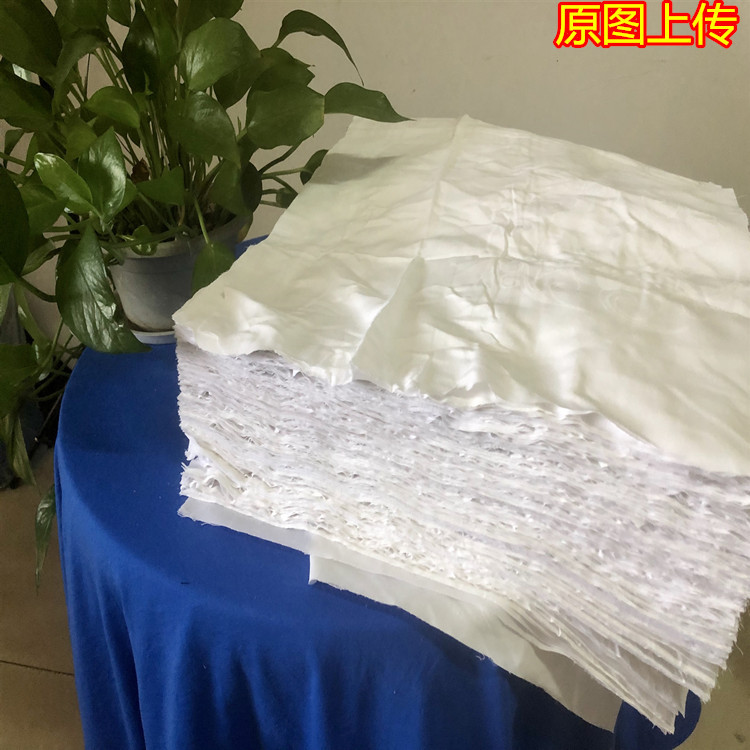 Picture of Machine Cleaning Cloth, Cotton Industrial Rag, White Rag Bed Sheets, Oil-Absorbing, Water-Absorbing, Lint-Free Rag, Waste Cloth for Cleaning