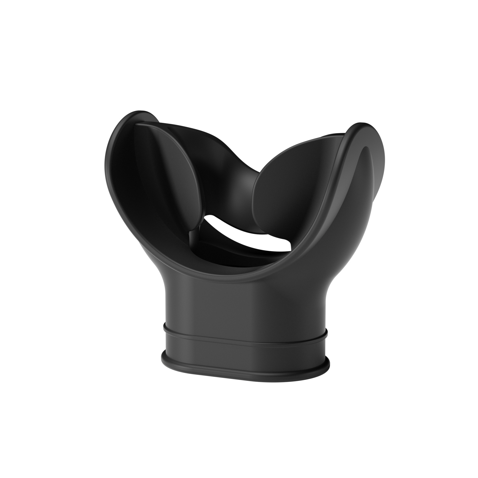 Picture of Silicone Surf Mouth Secondary Head Regulator Mouth Snorkeling Breathing Tube Silicone Mouth Snorkeling Universal Mouth