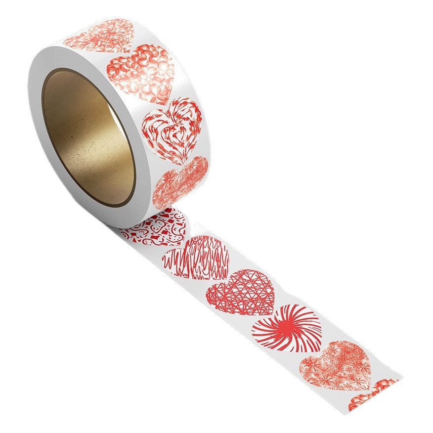 Cross-border Valentine's Day stickers gift packaging decoration creative love small stickers coated paper sticker