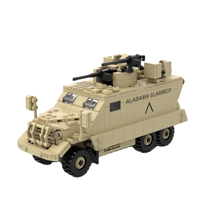 Picture of Domestic Building Blocks Moc-148069 Compatible with Lego M818 Armored Vehicle Model Small Particle Assembled Educational Toy for Men