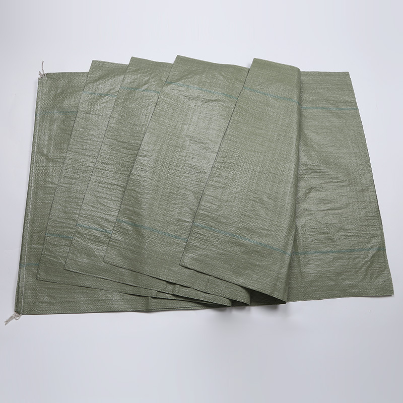 Picture of Gray Green Plastic Woven Bag 200*215cm Express Logistics Transfer Packing Bag Extra Large Snakeskin Bag Customization