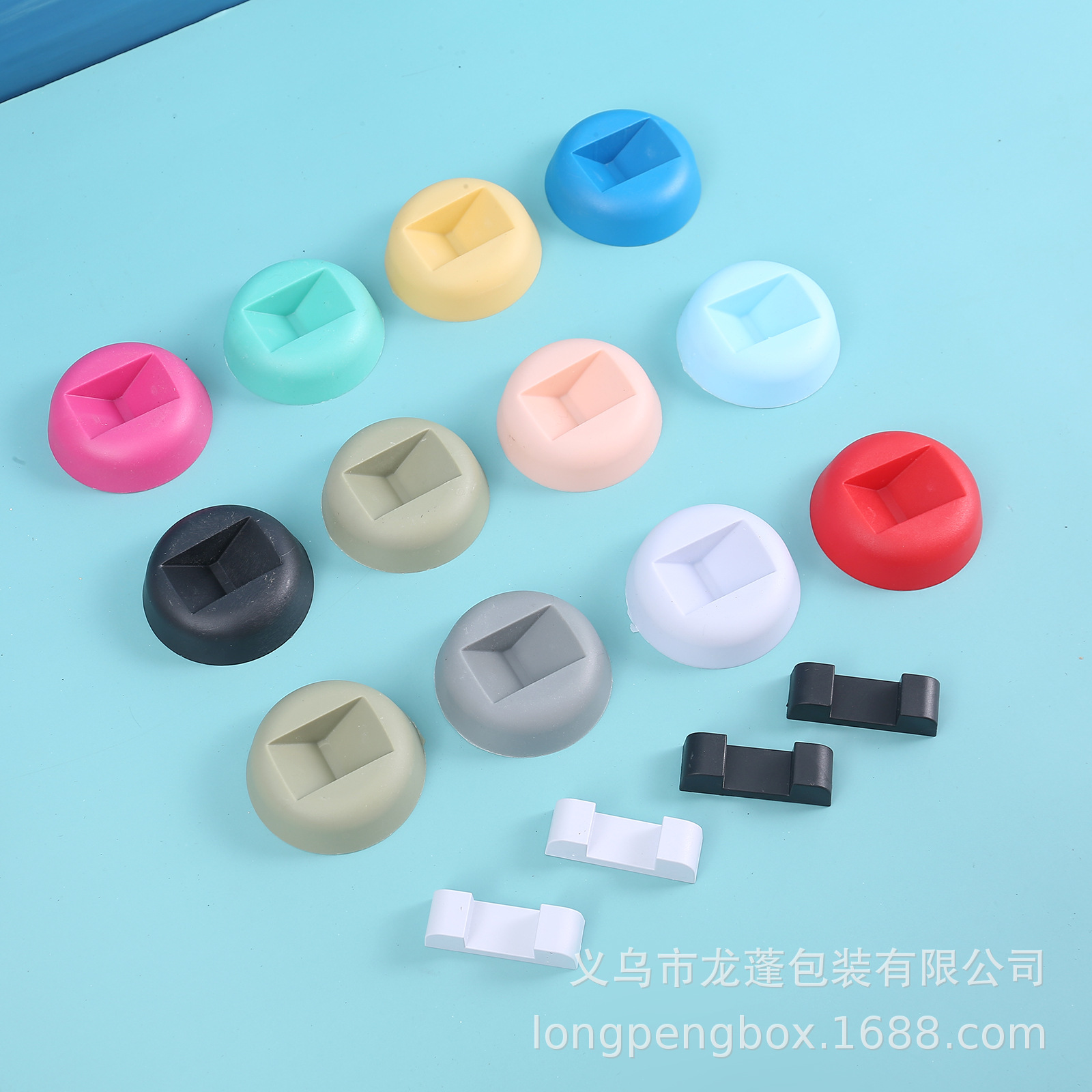 Promotional storage jewelry packaging display box ring brooches box pe suspension box round base jewelry packaging