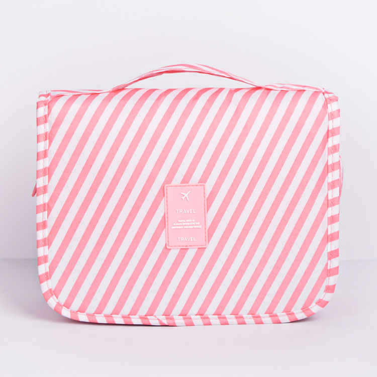 Picture of New Korean Style Waterproof Travel Large Capacity Storage Bag Portable Travel Portable Men's and Women's Hook Toiletry Cosmetic Bag