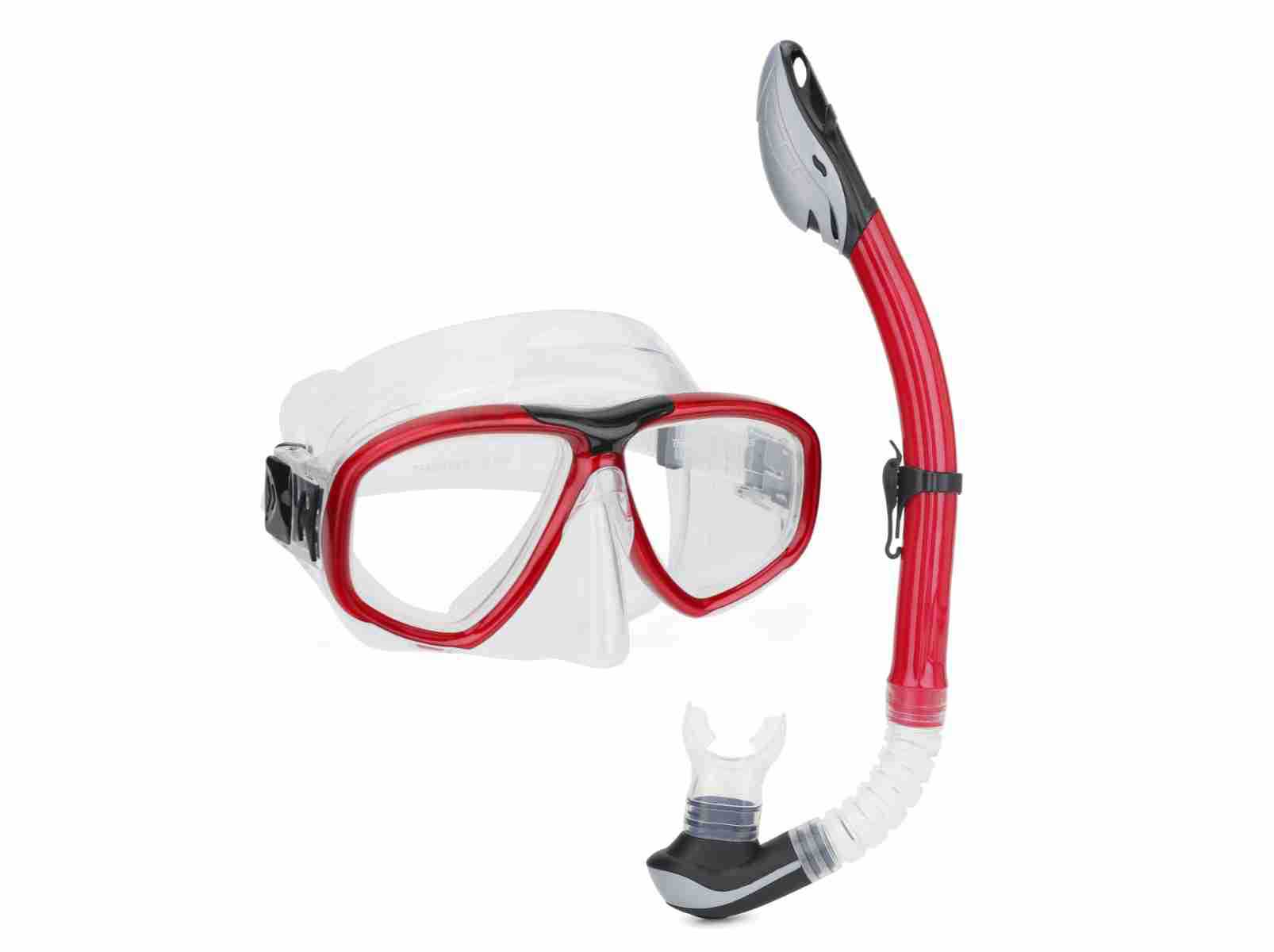 Picture of Wave Promotion Professional Snorkeling Two-Piece Equipment Diving Goggles Snorkel Snorkel Large Frame Large Field of View