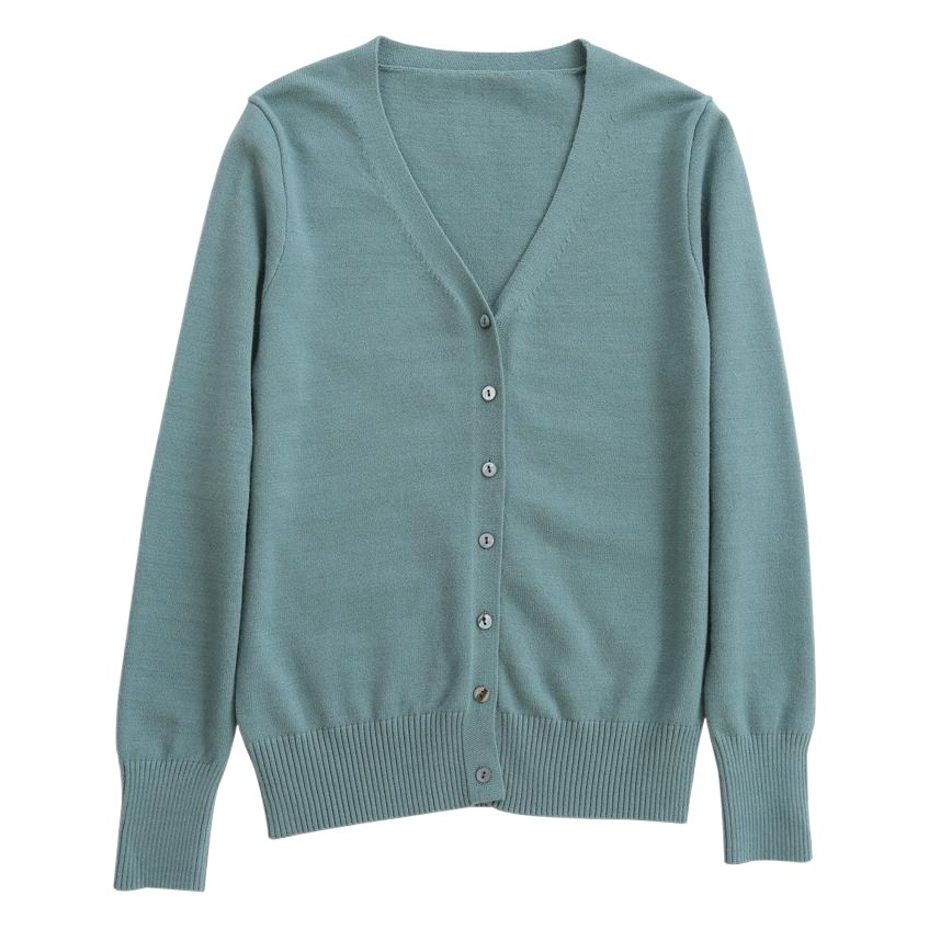2025 New Women's Knit Cardigan Short Style Outerwear Spring and Autumn Long-Sleeve V-Neck Slim-Fit Knit Sweater Women's Jacket