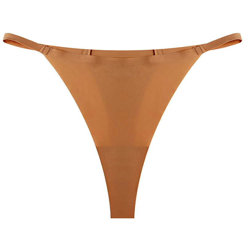 Picture of Cross-border supply underwear sports one-piece T-pants ice silk breathable quick-drying low waist seamless sexy thin thong