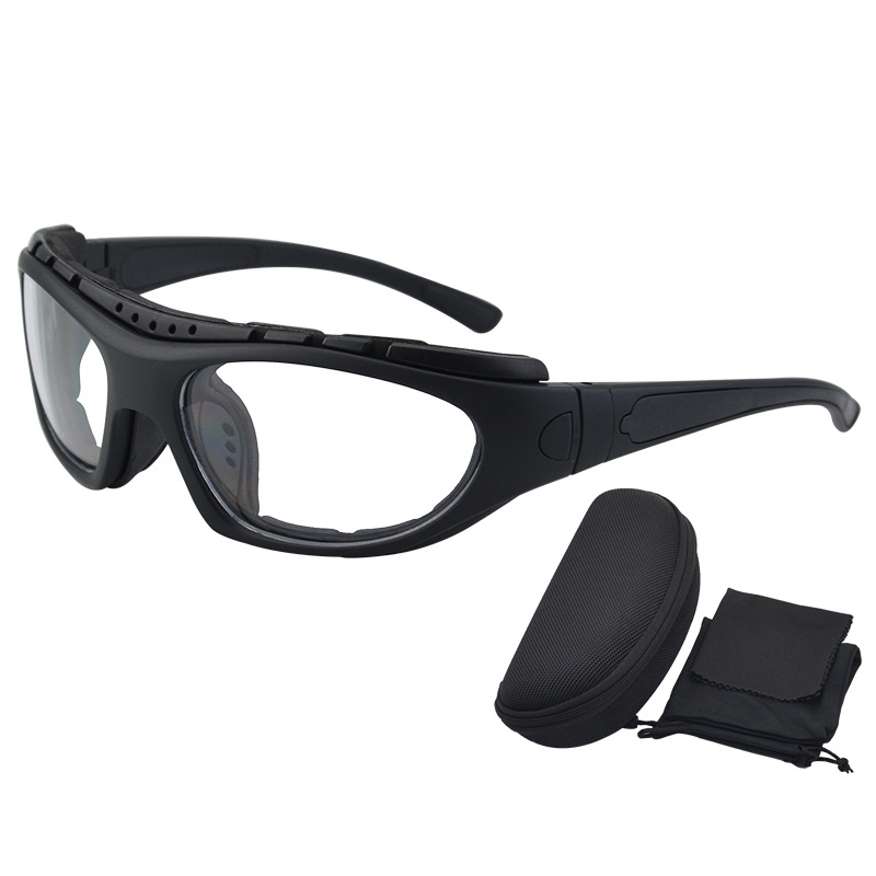 Picture of New motorcycle glasses windproof sand UV protection postoperative glasses skydiving goggles riding goggles 9060