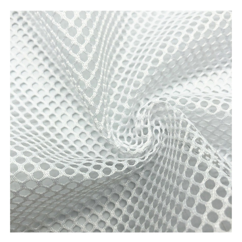 Spot hexagonal mesh polyester warp knitted single layer mesh bag mesh fishing gear laundry bag mesh C002 mesh