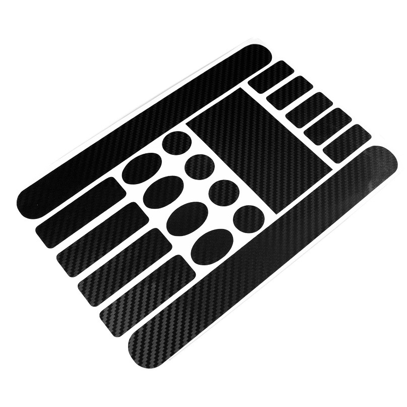 Mountain Road Bicycle Protective Film Rhinoceros Leather Chain Guard Sticker Front Fork Foldableing Frame Cable Tube Sticker Anti-Scratch and Anti-Scratch