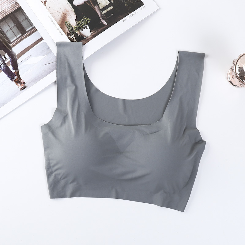 Picture of Shangpin Safe Generation Seamless Wireless One-Piece Ice Silk Push-Up Large Size Beautiful Back Sports Bra Underwear for Women