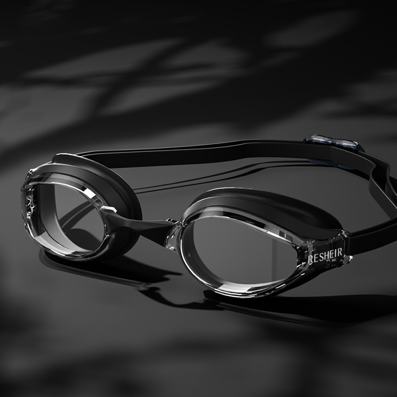 Picture of Cross-Border Popular Racing Swimming Goggles for Adults, High-Definition Anti-Fog Electroplated Swimming Goggles, Fashionable Silicone Waterproof Competition Goggles