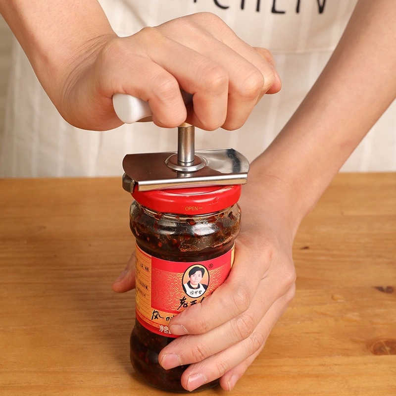 Picture of Stainless steel labor-saving cap opener bottle opener bottle opener bottle opener glass can cap opener screw cap