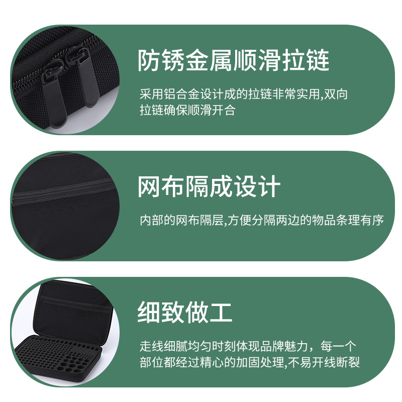 Picture of Factory wholesale EVA storage bag finishing bag printing LOGO Business wind dustproof anti-pressure EVA portable tool kit