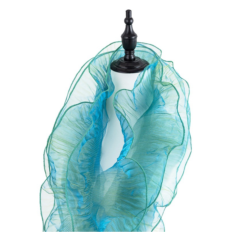 Mermaid color mesh lace clothing accessories diy decorative neckline sleeve skirt fabric width 12CM