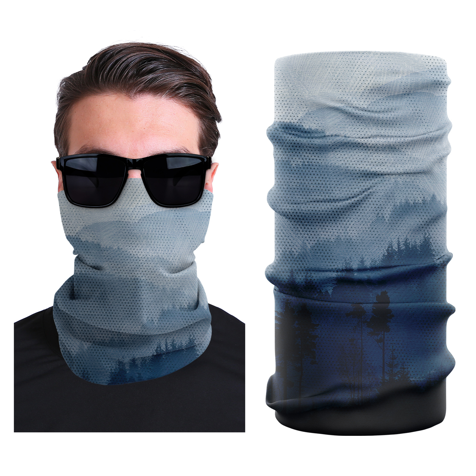 Picture of Xunhui magic scarf outdoor scarf mountaineering riding scarf high elastic seamless Ice Silk face towel cross-border bandana