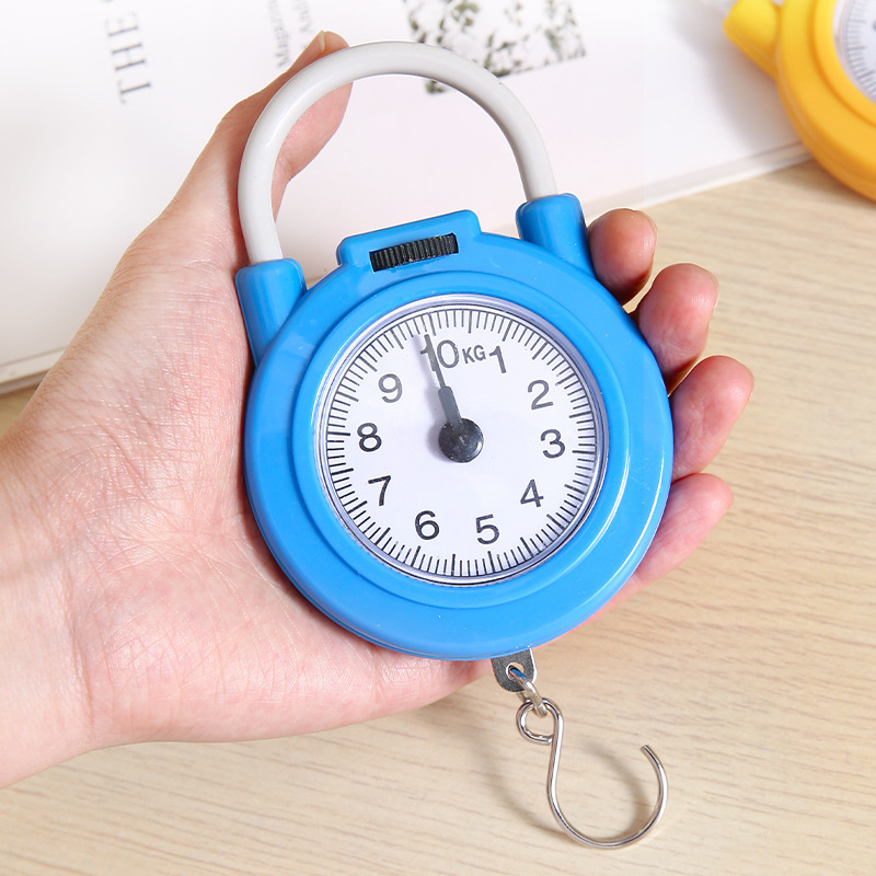 Picture of Spring Scale Household Satchel Multi-Functional Flap Pocket Pants Scale Satchel Small Scale Grocery Shopping Scale Mini Express Scale 10kg