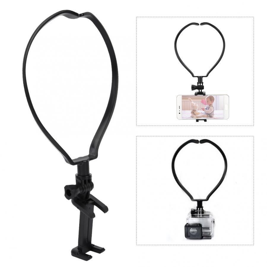 Picture of Chest Hanging Neck Mobile Phone Bracket First Person View Live Fishing Ride Outdoor Live Mobile Phone Hanging Neck Bracket