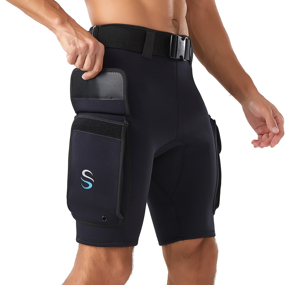 Picture of Diving Shorts Technology Diving Flap Pocket Pants Shorts Serx Slinx Drifting Shorts Rowing Pants Diving Pants 3mm