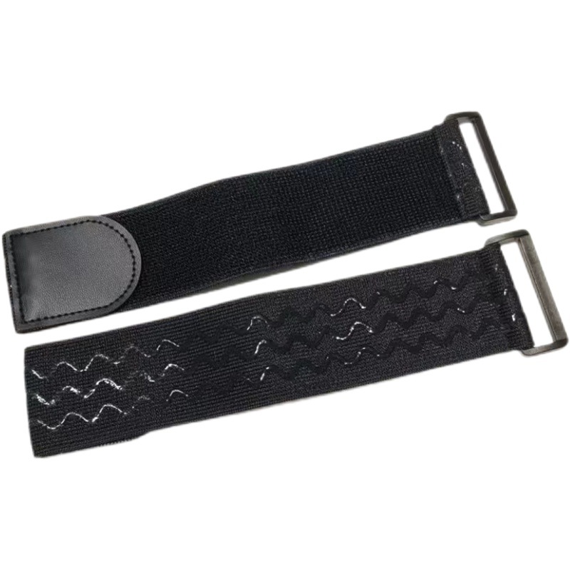 Amazon Elastic Velcro non-slip strap silicone storage strap car sewing strap buckle elastic Velcro strap in stock