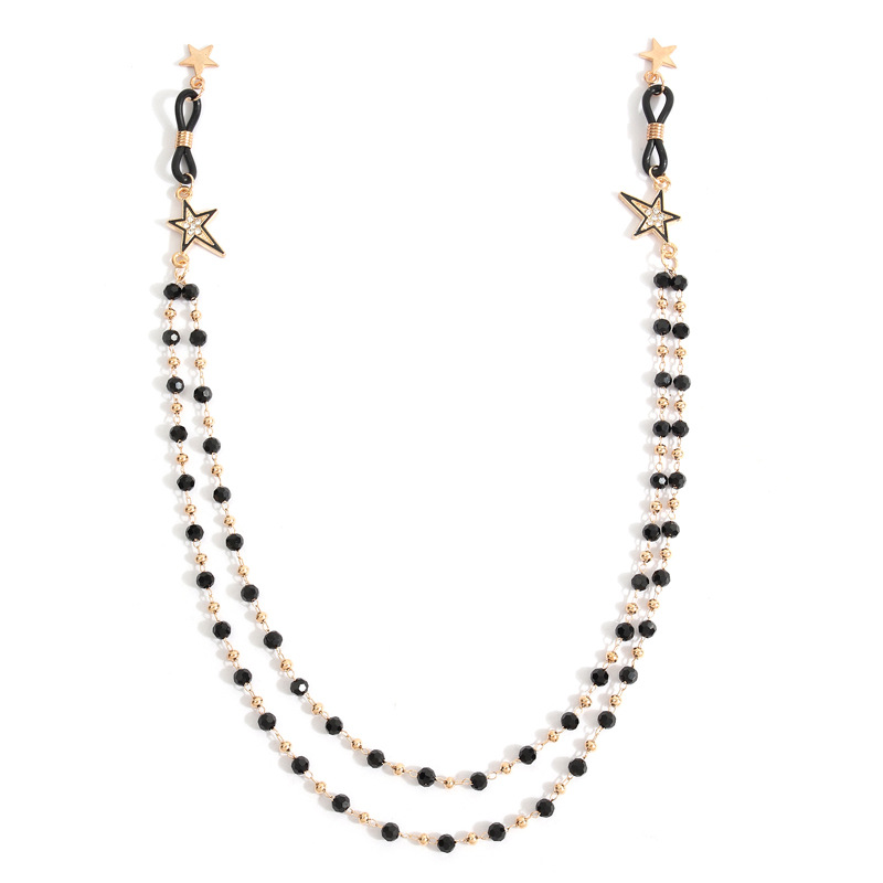 Picture of New sexy multi-layer tassel chest chain women's nightclub sexy niche five-pointed star chain body chain nipple chain accessories