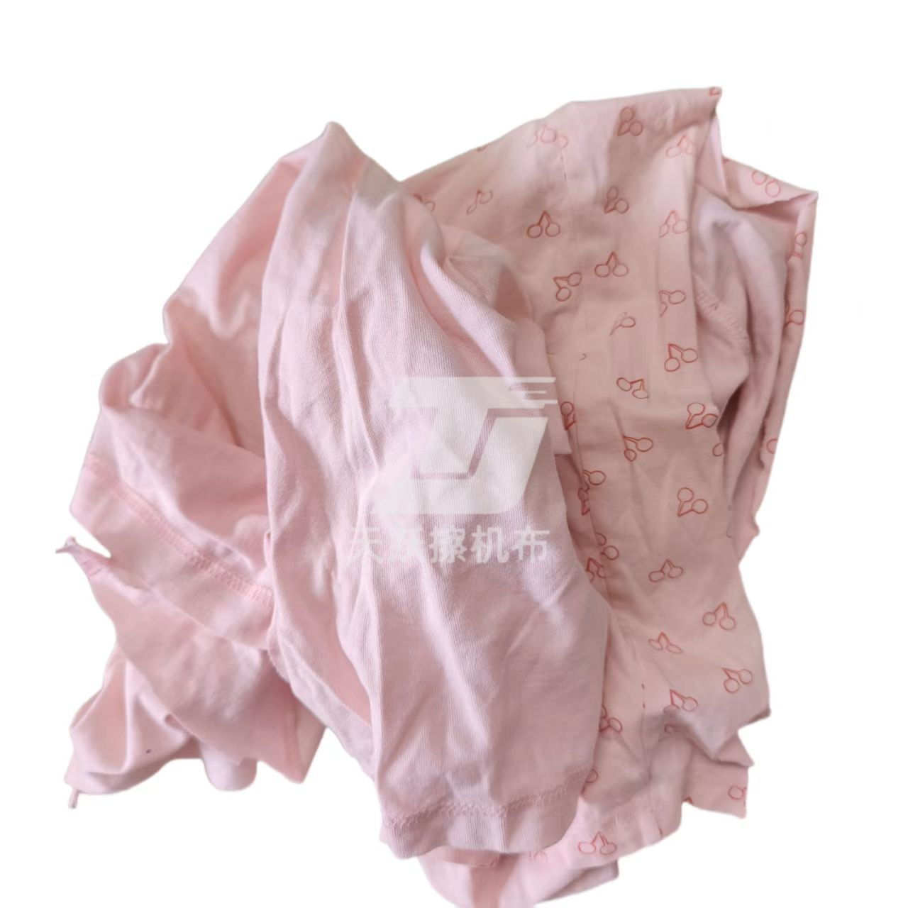 Picture of Light-Colored New Cloth Is Available in Stock for Machine Wiping Cloth, Water-Absorbing and Oil-Absorbing Industrial Ship Cotton Gauze Cloth Scraps
