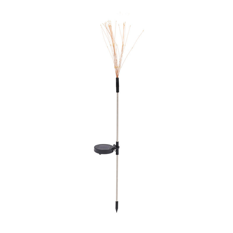 Picture of Led Outdoor Lawn Lamp Waterproof Ground Lamp for Garden Courtyard Lamp Dandelion Floor Lamp Solar Fireworks Lamp