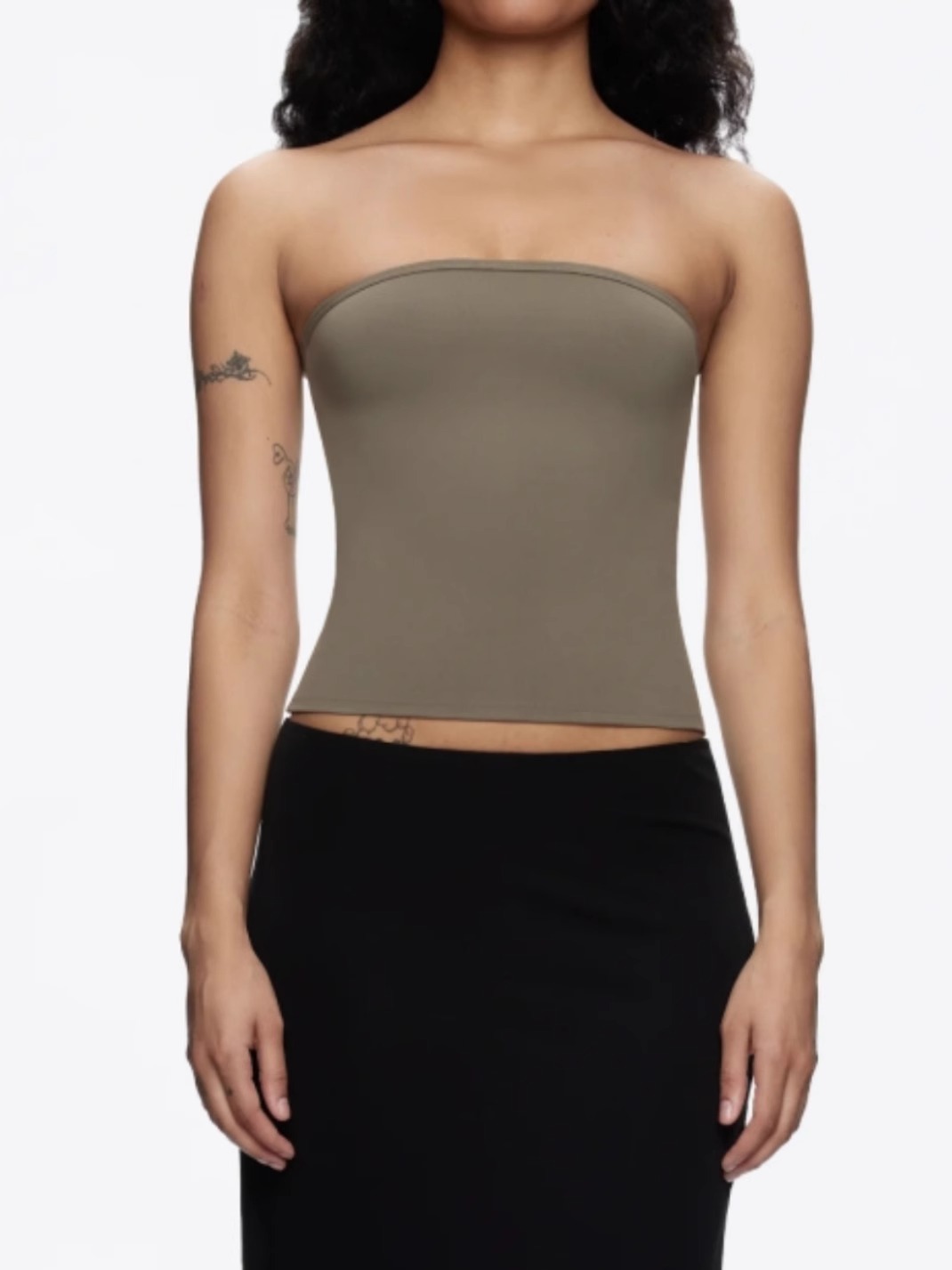 Picture of Spot Tankair Sexy Pure Desire Sexy Elastic Tube Top Sports Fitness Vacation Bottoming Vest Chest Wrap