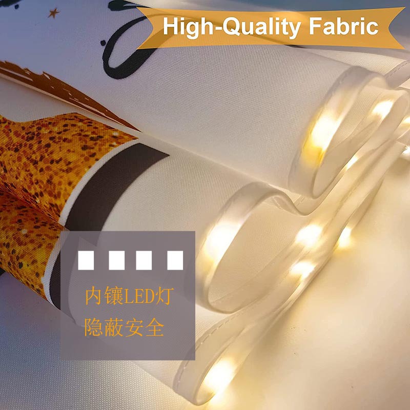 Picture of Cross-border LED light luminous graduation porch sign string light flash door couplet graduation season couplet door ornaments in stock