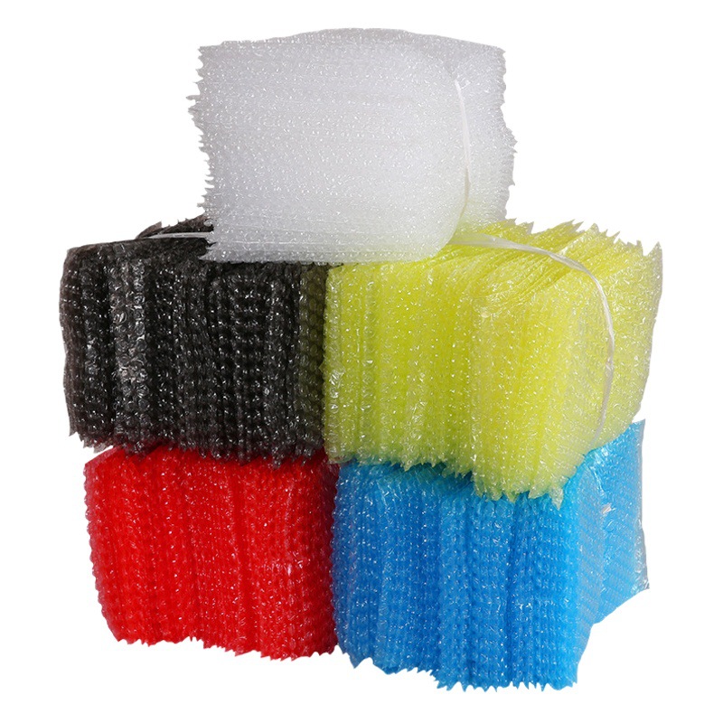 Transparent bubble bag wholesale shockproof thickened new bubble bag express packaging bubble bag custom bare bubble bag manufacturers