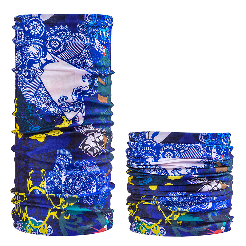 Picture of Outdoor Seamless Variety Magic Headscarf Men's and Women's Bicycle Riding Headscarf Mask Neck Set Windproof Scarf Summer Sun Protection