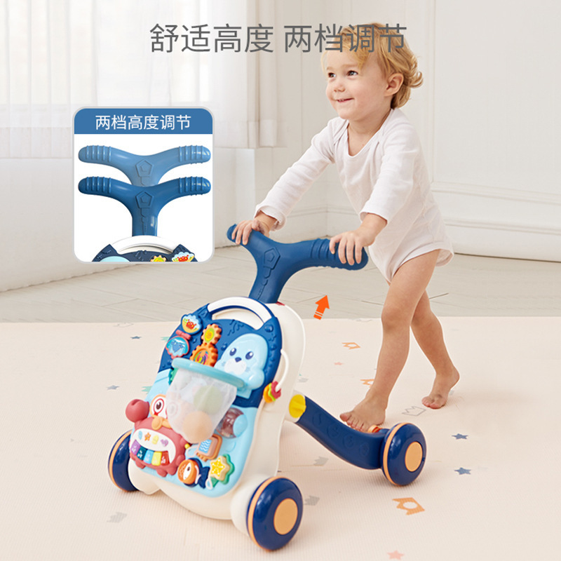 Baby Walker 1 Baby Stroller Kidsren's Multi-Functional Walker Anti-Rollover to Prevent O-Legs