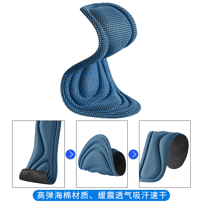 Picture of Insole wholesale thickened massage shock absorption sweat-absorbing military training insole flat foot correction insole arch sports insole