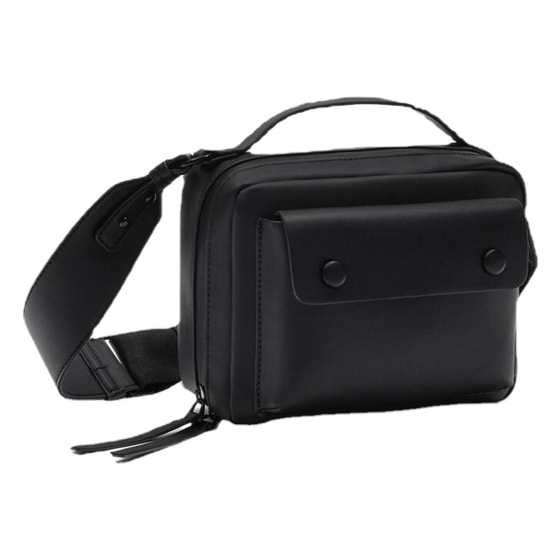 Cross-Border Wholesale Men's Bags, Crossbody Bags, Versatile Men's Hip Fashion Handbags, Backpacks, Single-Shoulder Small Square Bags with Anti-Theft Design