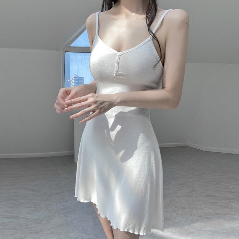 Picture of French Style High-end Sense Chic Long-sleeved Cardigan Slip Skirt Set Pure Desire Style Slim-fit Sexy Dress Two-piece Set for Women