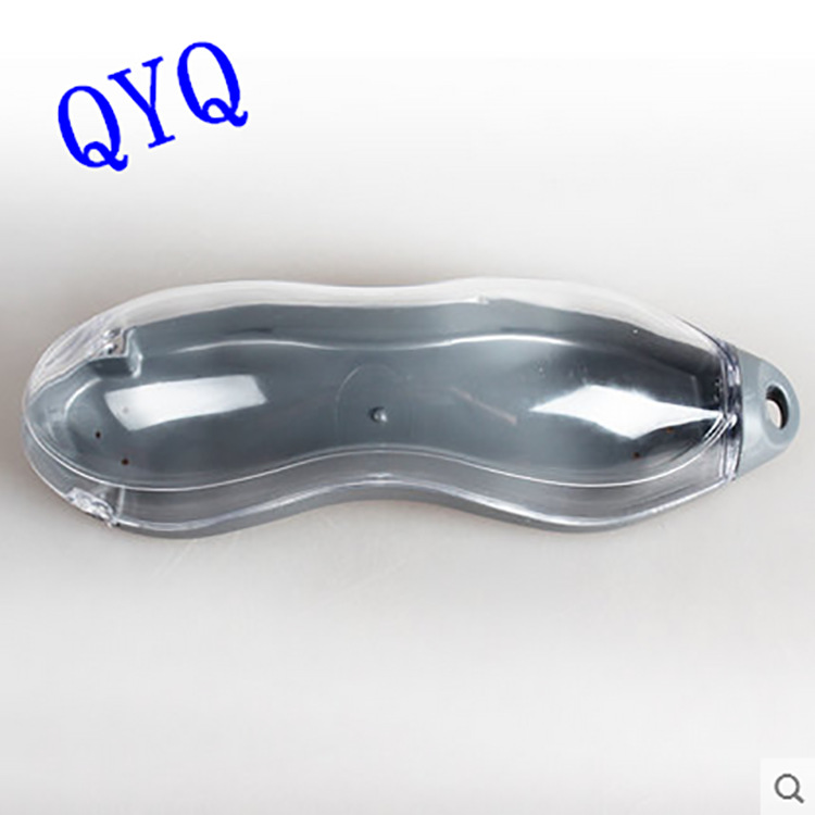 Factory specializing in the production of swimming glasses packaging box transparent environmental protection material mirror box swimming goggles box rotating box