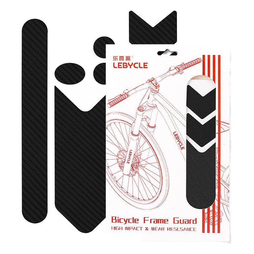 Mountain Road bicycle stickers frame anti-skid anti-rub invisible protective stickers balance car bicycle film decorative stickers