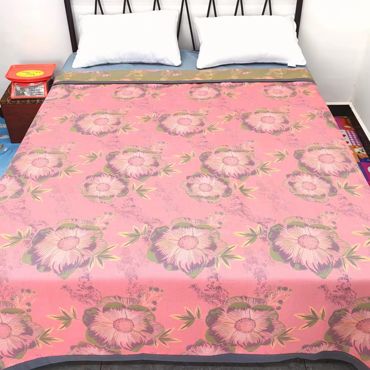 Picture of Wholesale new combed cotton fine sand gauze towel blanket soybean fiber blanket spring and summer single double autumn and winter leisure blanket