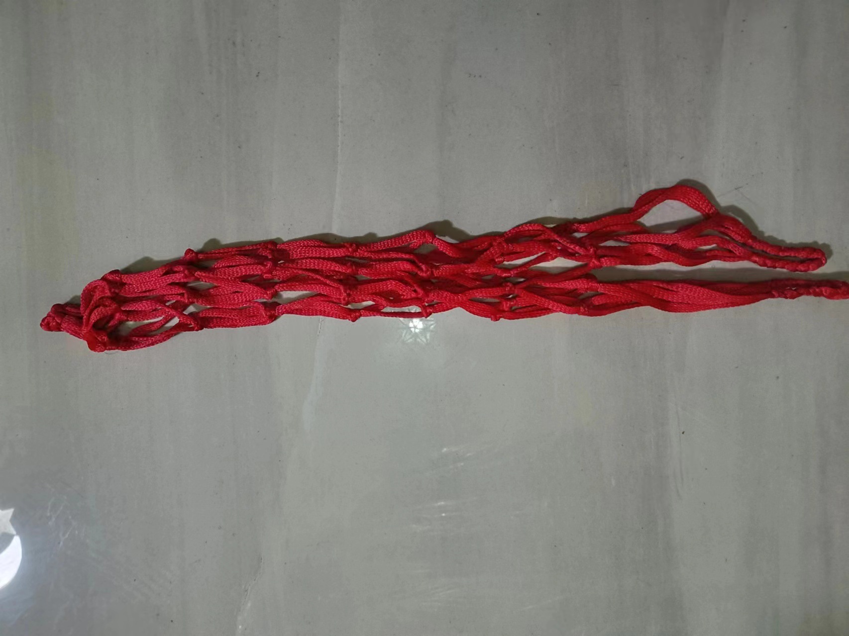 Picture of Extra Large Green Hanging Feeding Net for Parrots, Roosters, and Hens, Woven Foraging Toy, Small Net Bag