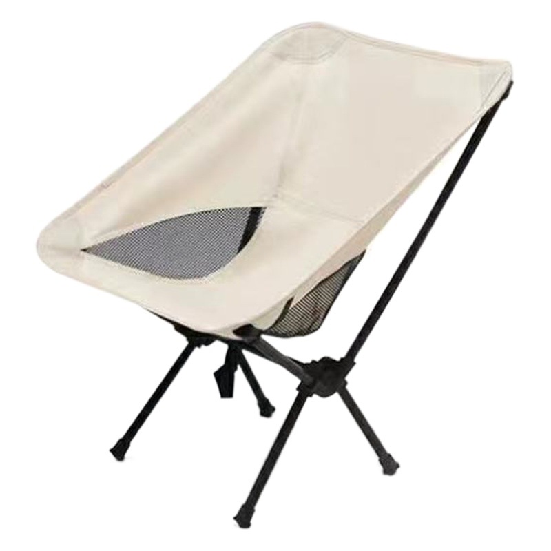 Lightweight Space Chair Outdoor Leisure Moon Chair Outdoor Camping Folding Comfortable Folding Chair Upgraded Oxford Cloth