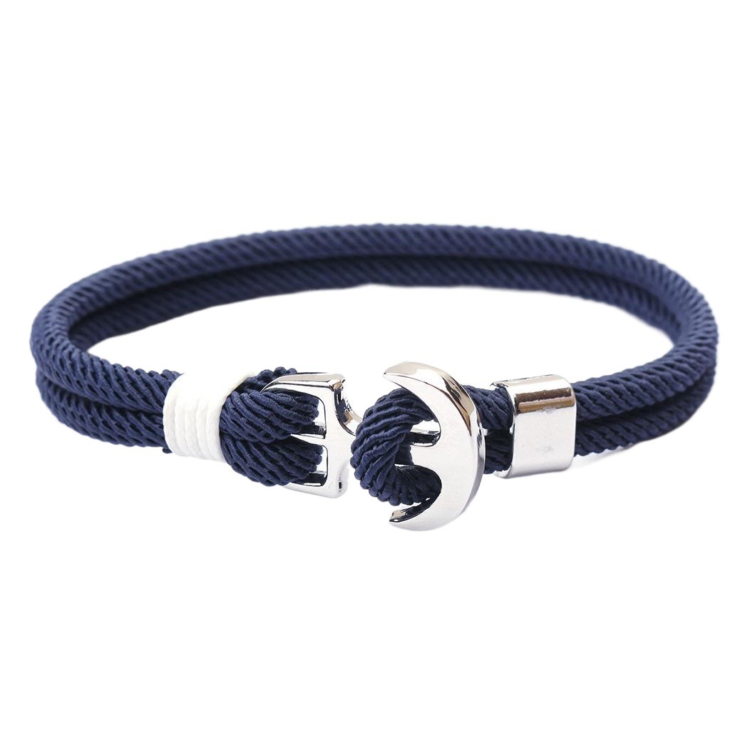 2019 New Aircraft Titanium Steel Navy Anchor Zodiac Year Red Rope Milan Rope Bracelet Hand Jewelry Bracelet