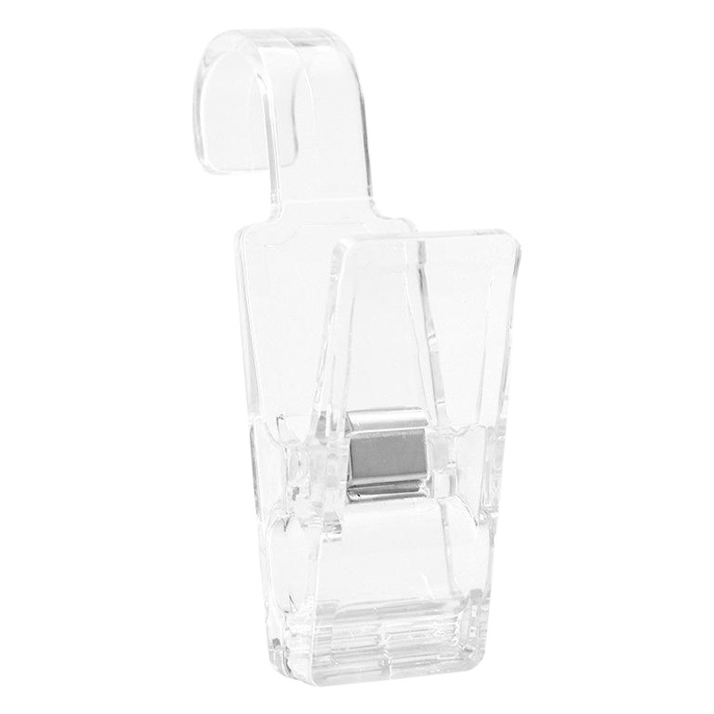 Japanese style with hook storage clip Pad clip bathroom toilet can be hung finishing fixed transparent Clip 2 Pack