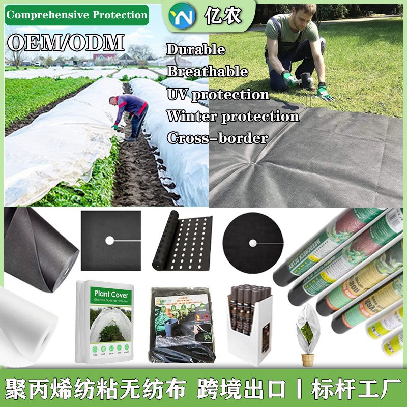 Factory Supply White Agricultural Cold-proof Insulation Moisturizing Covering Cloth Agricultural Non-woven Cloth