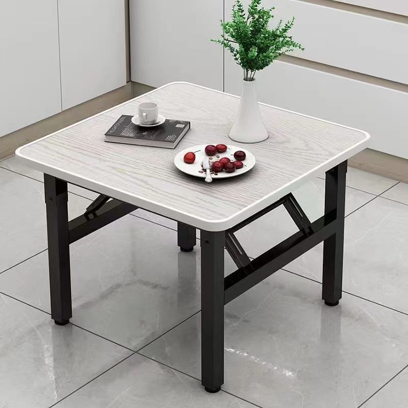 Picture of Folding table square dining table outdoor low table floor stall table home foldable dining table dining table small square table