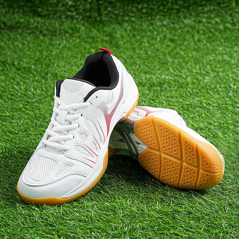New Badminton Shoes Men's Breathable Non-slip Adult Youth Students Indoor and Outdoor Sports Training Feather Table Tennis Shoes