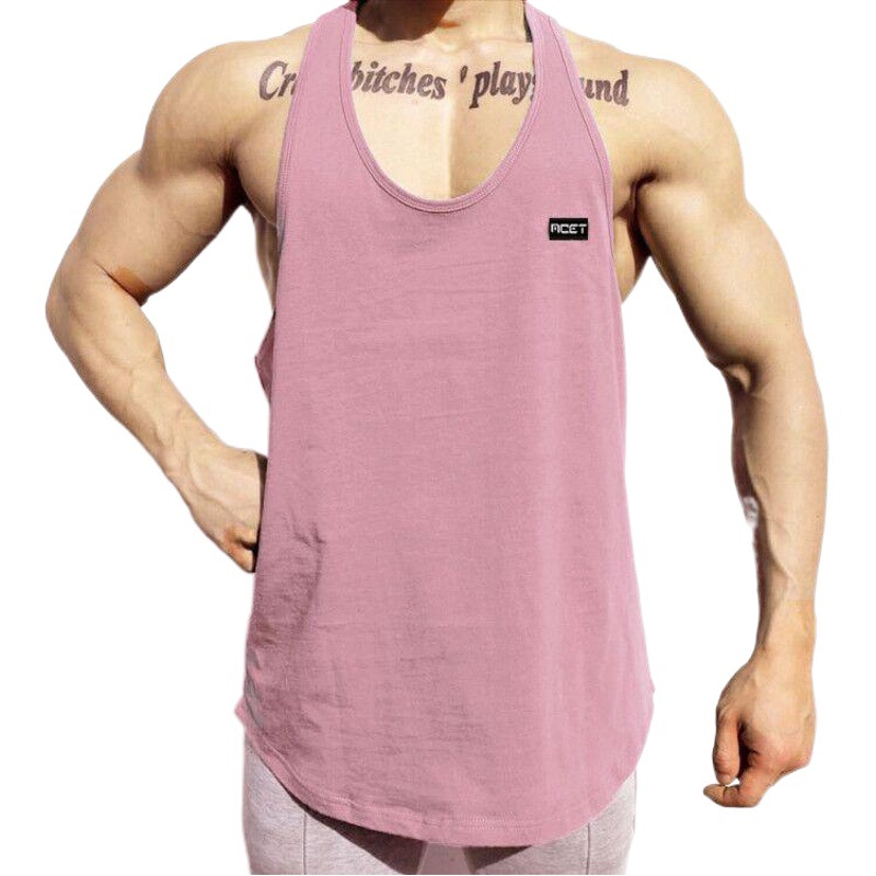 Muscle Fitness Brothers Sports Korean Style Breathable Loose Vest Men's Vest Training Men's Quick-Drying Breathable Quick-Drying