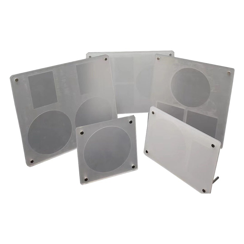 Acrylic CD Small Card Display Stand Album Photo Frame Transparent Card Brick Stand Brand Love Bean Storage Rack Groove Protection Disc