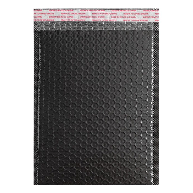 Thickened pink bubble bag color co-extrusion film bubble bag black express packing bag anti-pressure bubble envelope bag