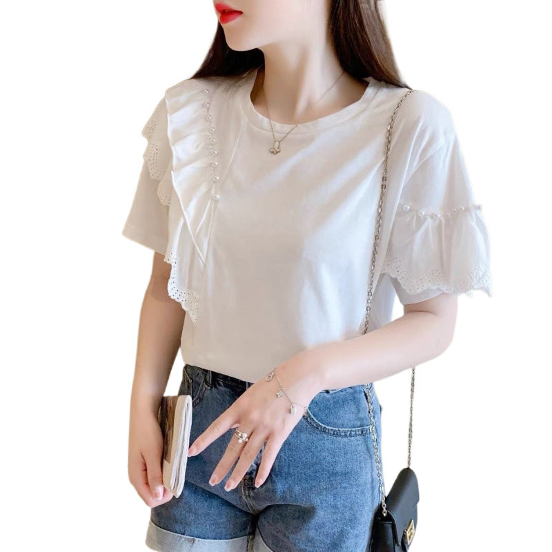 Picture of 2025 Summer New Design Beaded Heart Heavy Fashion Versatile Korean Version