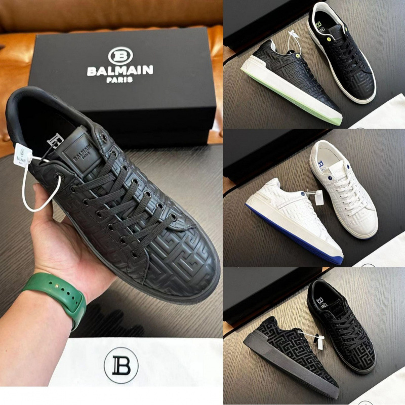 European Men's Shoes Fashion Trend Casual Sneakers 2024 Summer New First Layer Cowhide Printed White Shoes for Men