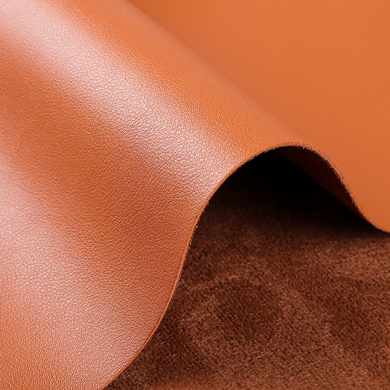 Picture of Custom factory suede imitation leather Nappa grain pvc leather table mat mouse pad ground leather leather fabric